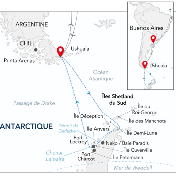 Antarctique 2020, voyage d'une vie