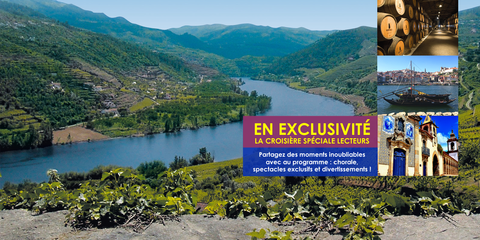Croisière Lecteurs sur le Douro, avec Jean-Luc EVEQUE