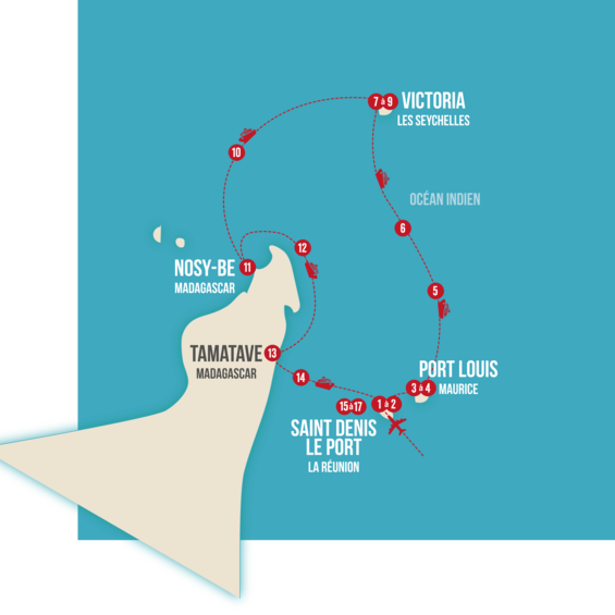 La Grande Croisi&egrave;re de l'Oc&eacute;an Indien