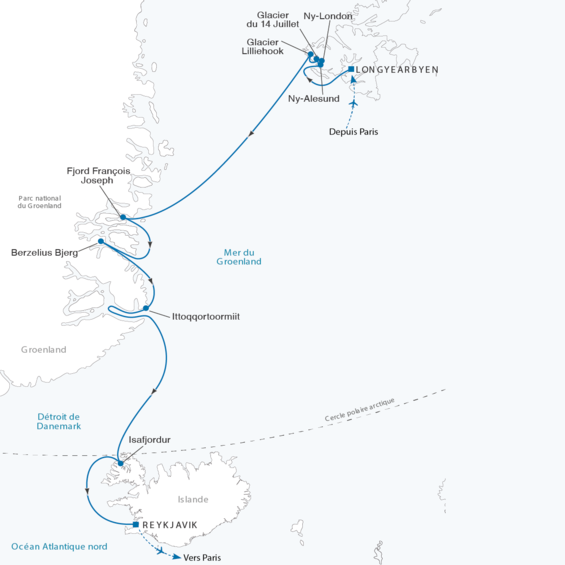Incroyable arctique 2022, du Spitzberg à l'Islande