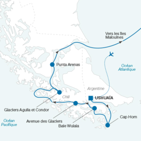 Patagonie & Terre de feu avec Science & Vie 
