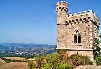 Rennes-le-Château - Château de Rennes-le-Château - Alet Les Bains