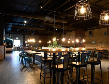 Le restaurant/bar de l'hôtel Pitea