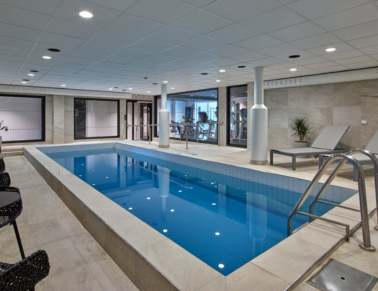 La piscine de l'hôtel Lulea
