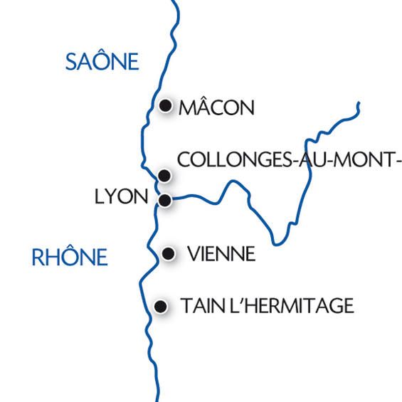 Le Rhône gourmand avec Marmiton