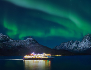 Croisi&egrave;re maritime dans les fjords