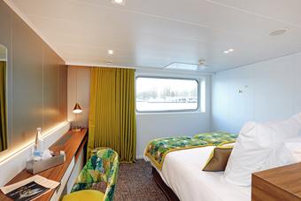 Ma cabine sur le MS Elbe Princesse II