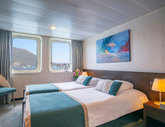Cabine double - Pont des embarcations