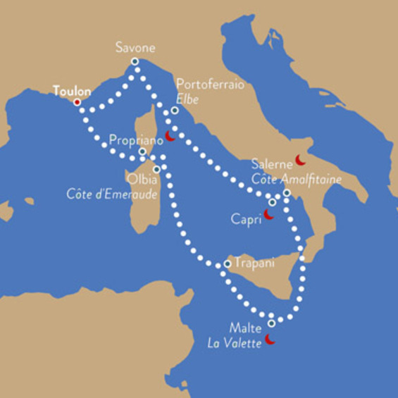 Croisi&egrave;re Bien-&ecirc;tre & Vitalit&eacute; en M&eacute;diterran&eacute;e