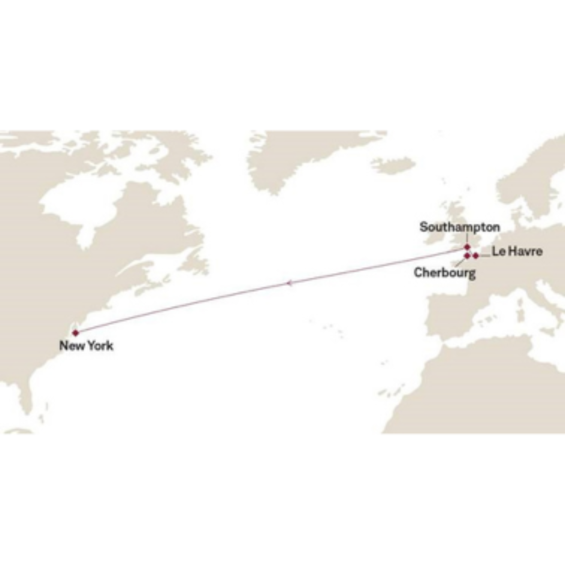 Croisière culturelle transatlantique sur le mythique Queen Mary 2